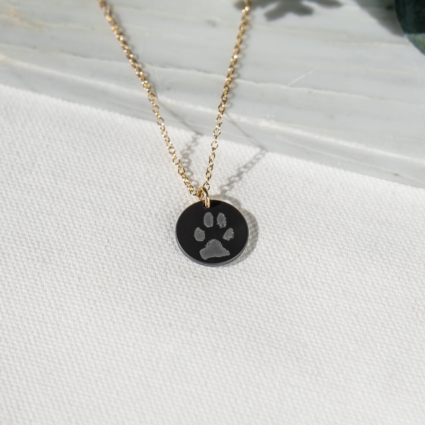 Free Standing Black Diamond - Pets Pendant